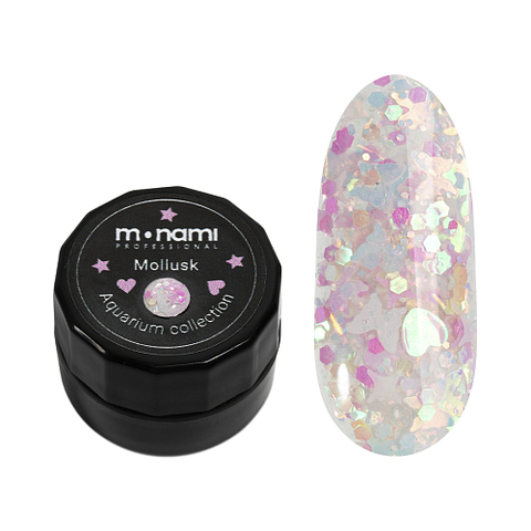 Гель-лак Monami Aquarium collection Molusk, 5г