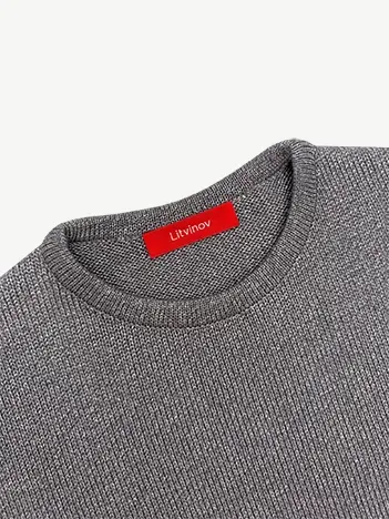 Джемпер оверсайз из шелка