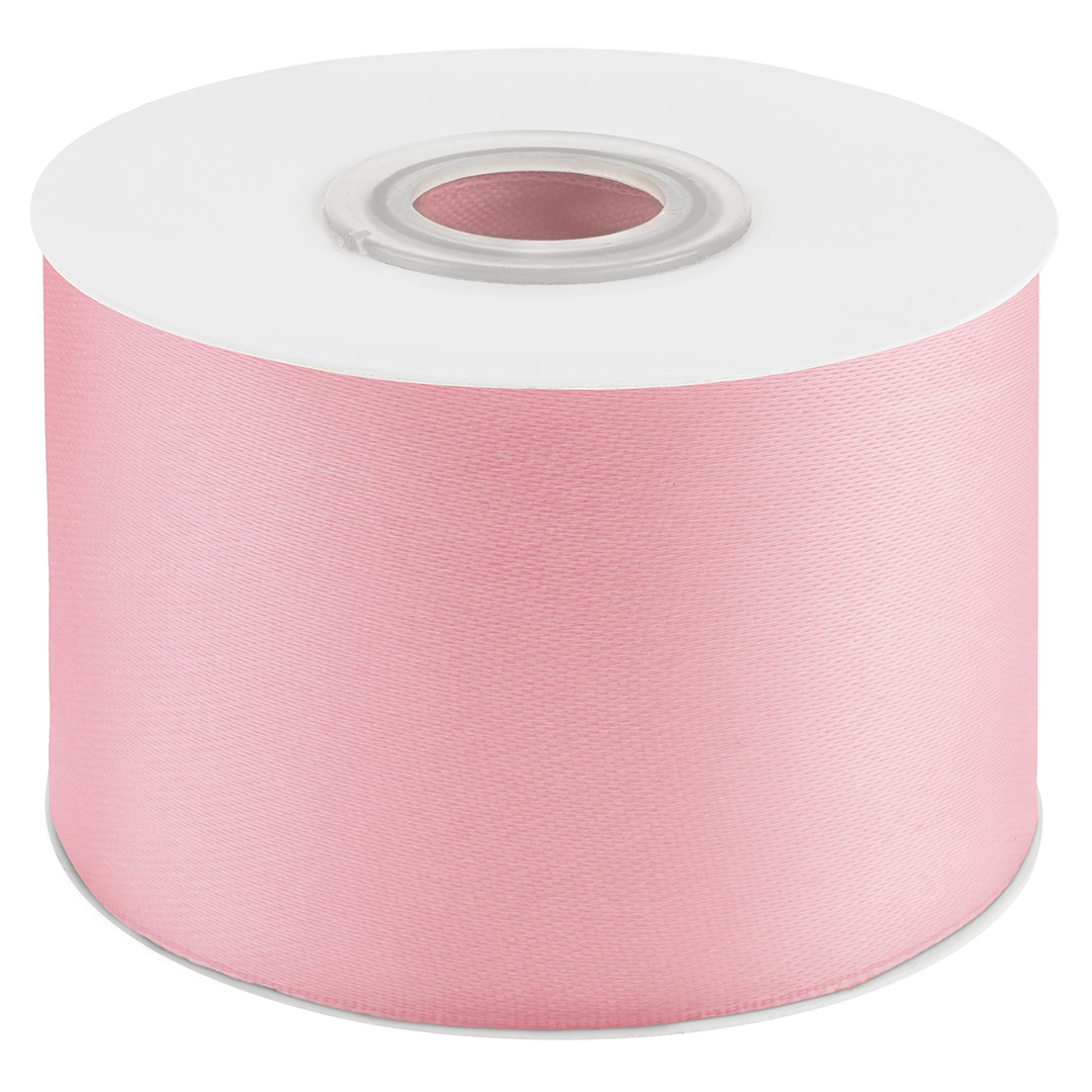 Лента Атласная (5см*22,85м) Светло-розовый