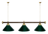 Лампа STARTBILLIARDS 3 пл. (плафоны зеленые,штанга золотая,фурнитура золото) фото №23