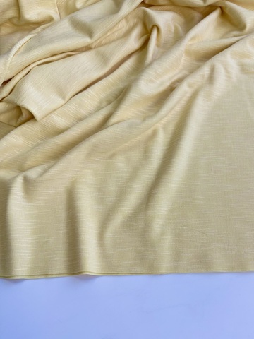 Трикотаж вискозный, слаб, Банановый