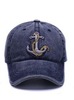 Картинка кепка Skully Wear baseball cap ancor navy - 7