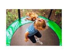 Батут Trampoline STOCK 6 ft JUMP4FUN с внутренней защитной сеткой