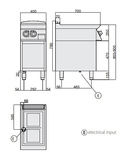 Поверхность жарочная Giorik Unika700 TE720G