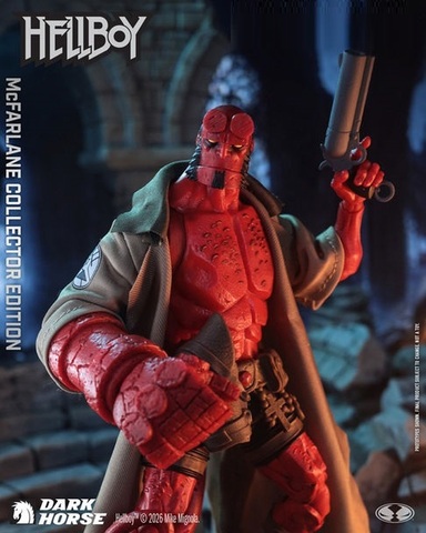 Фигурка Хэллбой из комикса McFarlane Collector Edition #60