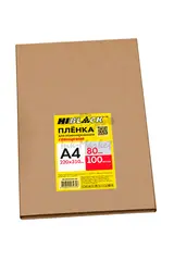 Пленка для ламинирования Hi-Black глянцевая, для A4, 80 мкм, 100 шт.