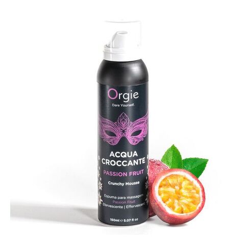 Orgie Acqua Croccante Passion Fruit, 150ml Хрустящая пенка для массажа