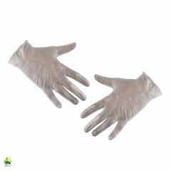 Перчатки неопудренные винил прозрачные, S, 100 шт./10 уп.