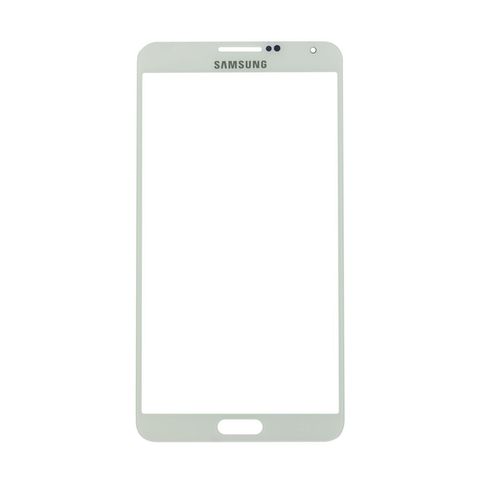Стекло для Samsung GALAXY Note 4 (Белое/Черное)
