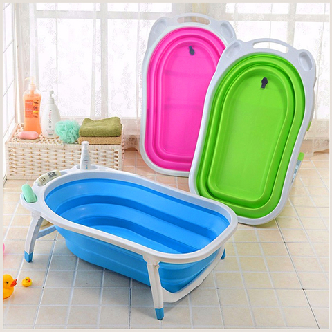 Ванночка складная для новорожденных Folding Baby Bathtub