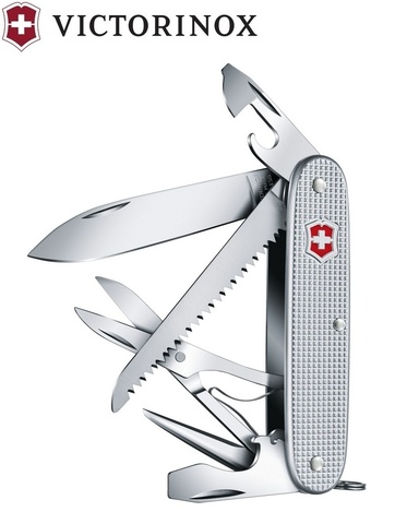 Нож складной Victorinox Farmer X Alox, 93 mm, Silver (0.8271.26)