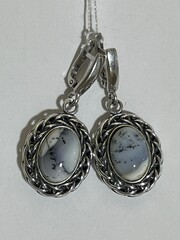 Колета (серьги из серебра)
