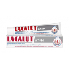 Зубная паста Lacalut white профилактическая зубная паста 75 мл