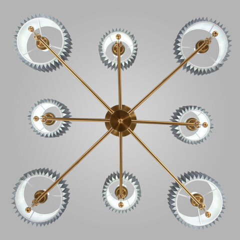 Потолочная люстра Eurosvet Notturno 60162/8 латунь