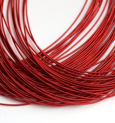 Канитель жесткая Красный 1 мм (№6147)
