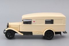 GAZ-55 sanitary ambulance beige 1:43 DeAgostini Auto Legends USSR #249