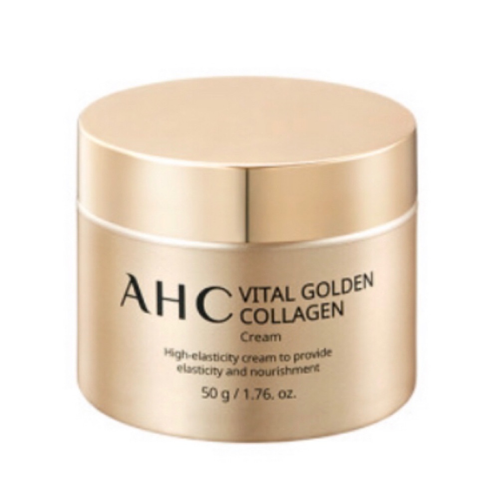 Купить крем collagen. AHC набор Golden Collagen. Анс Vital Golden Collagen. Набор AHC Vital Golden Collagen. AHC крем для лица.