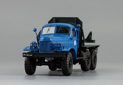 ZIL-157K-TV-5 pipe trucks with trailer pipes blue DIP 1:43