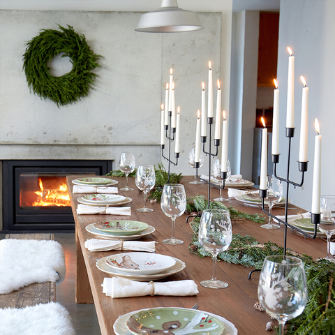 Тарелка Casafina By Costa Nova Deer Friends White df623-whi-g(ta321-01216e)