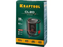 KRAFTOOL CL 20, лазерный нивелир (34700)