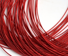Канитель жесткая Красный 1 мм (№6147)