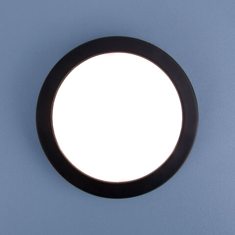 Встраиваемый светодиодный светильник Elektrostandard Aster DSKR80 5W 3300K чёрный