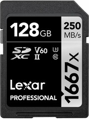 Lexar Professional SDXC 128GB 1667x UHS-II U3 V60