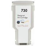 Совместимый картридж G&G GG-P2V72A (P2V72A) для DJ T1600, T1700, T2600, 300 мл, серый
