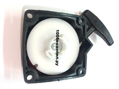 Стартер в сборе на бензотриммер с объемом двигателя 43-62см3