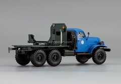 ZIL-157K-TV-5 pipe trucks with trailer pipes blue DIP 1:43