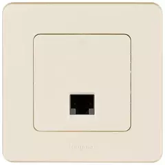 INSPIRIA Розетка RJ45 6 UTP слоновая кость 673831