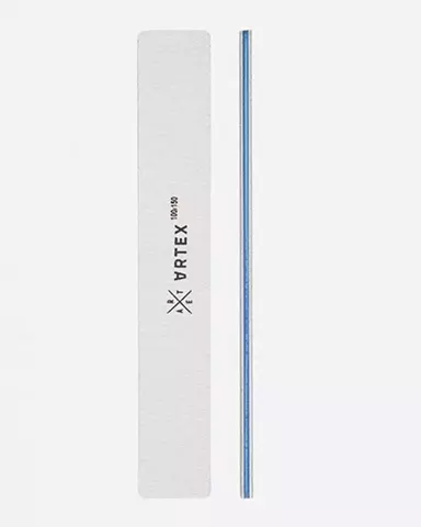ARTEX пилка для ногтей зебра прямоугольной формы 100/150 грит 07150025