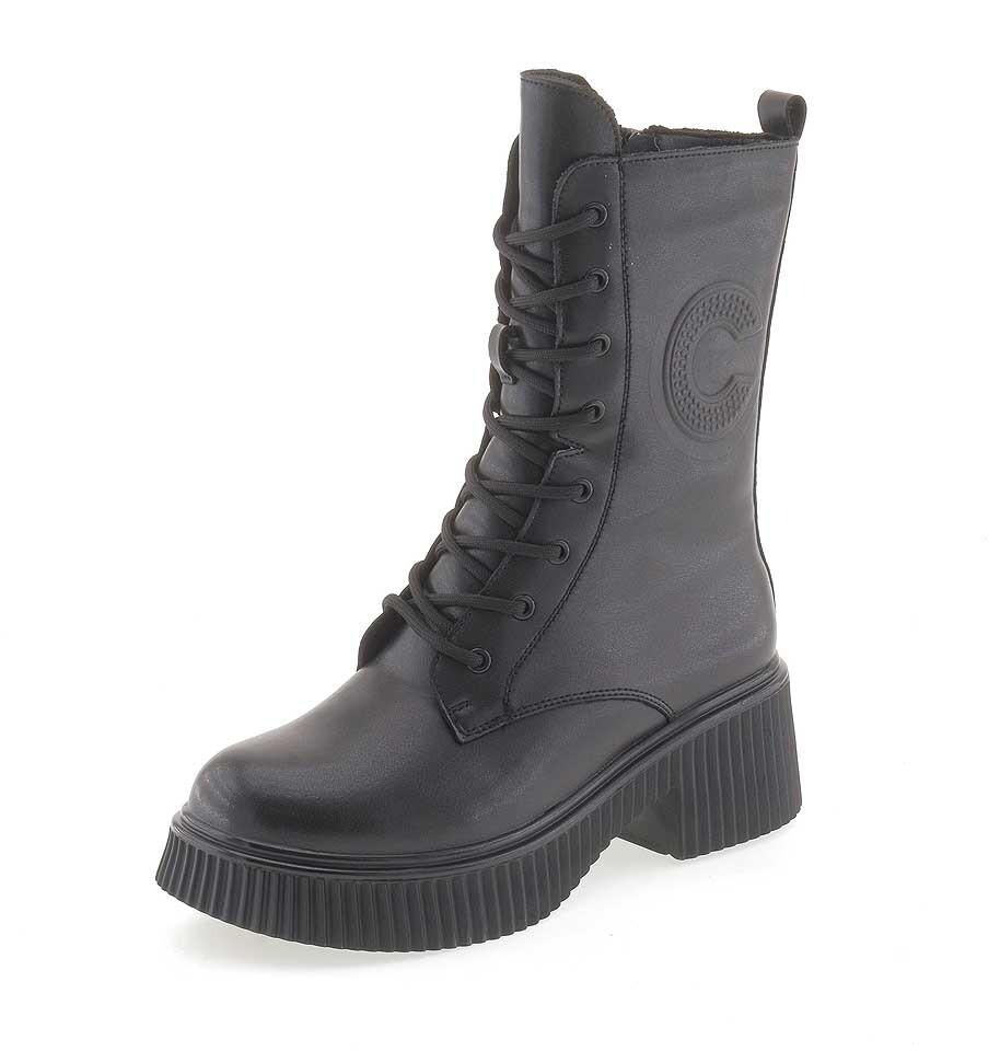 Ботинки женские BONAVI 42-ZBE25-3-101 черные