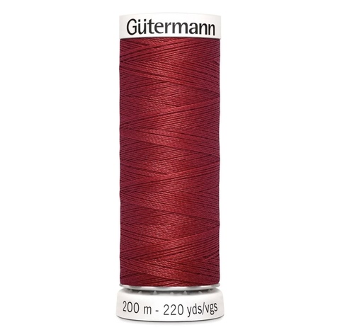 Нить Sew-All 200 м, Gutermann, 046 бургундский