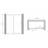 Душевая дверь ABBER Komfort AG93170B