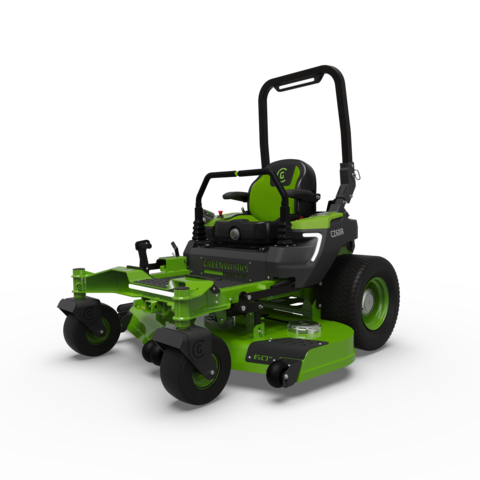 Райдер садовый аккумуляторный с нулевым радиусом разворота Greenworks ZTC152, 82V, 152 см, с АКБ 24 кВтч (7405107)