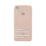Силиконовый чехол Silicone Cover для Xiaomi Redmi Note 7 (Светло-розовый)