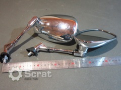Зеркала Л-П Хром Yamaha XJR 400/1200/1300 V-MAX 1200