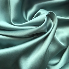 Шелк бирюзовый фото