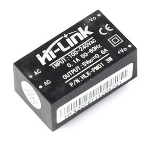 Модуль питания HLK-PM01 AC/DC 5VDC/3W