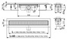 Душевой лоток 105 см Alcaplast APZ1-1050