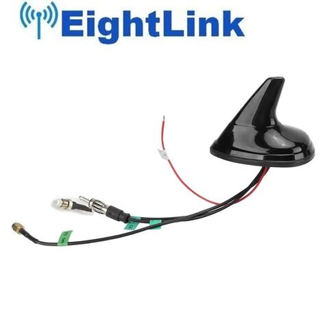 Антенна автомобильная врезная EightLink S02SP Акулий плавник GPS/GSM/3G/4G/radio FM/AM, комбинированная