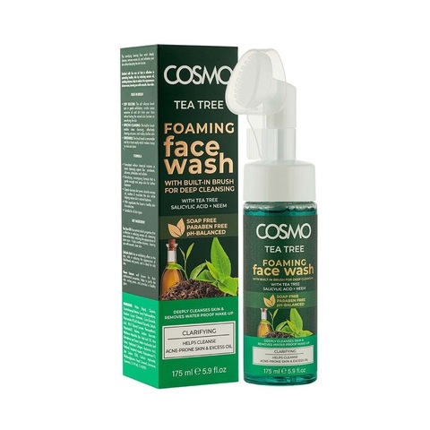 COSMO Tea Tree foaming face wash пенка-умывашка 175 ml