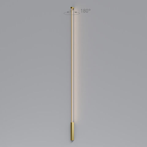 Настенный светодиодный светильник Elektrostandard Alto 40134/LED 3000K латунь