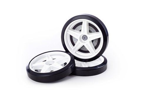 Объемные пластиковые колеса для серии UNO EVO NEO комп 2 шт