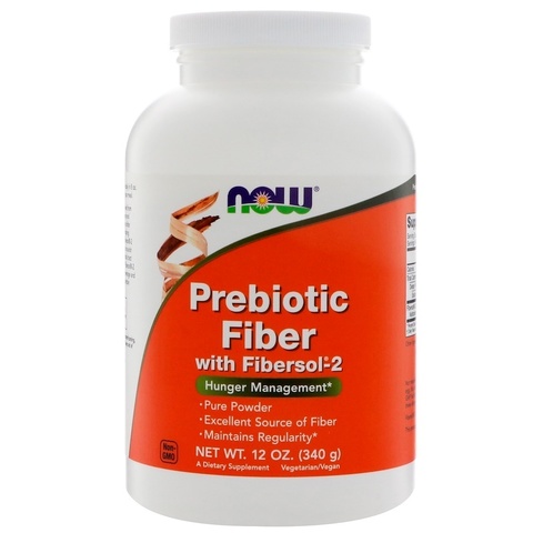 Now Foods, Пребиотическая клетчатка с Fibersol-2, 12 унц. (340 г.)