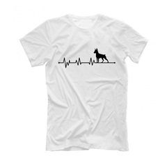 Футболка "Цвергпинчер - сердечный ритм"