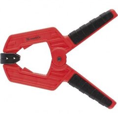 Струбцина клещеобразная усиленная пластиковый корпус двухкомпонентные рукоятки 4"/100 мм Matrix