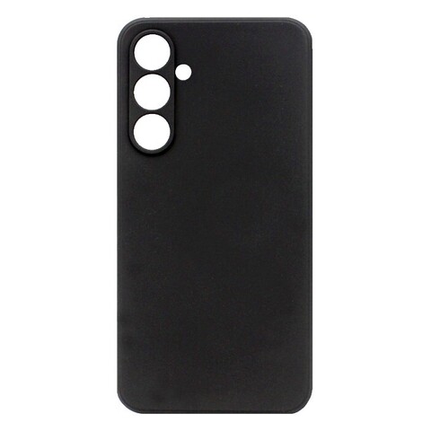 Силиконовый чехол Silicone Cover с защитой камеры для Samsung Galaxy S23 FE (Черный)