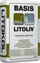 Ровнитель для пола Litokol Litoliv Basis быстротвердеющий высокопрочный грубый 25 кг